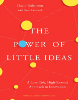 The Power of Little Ideas.epub
